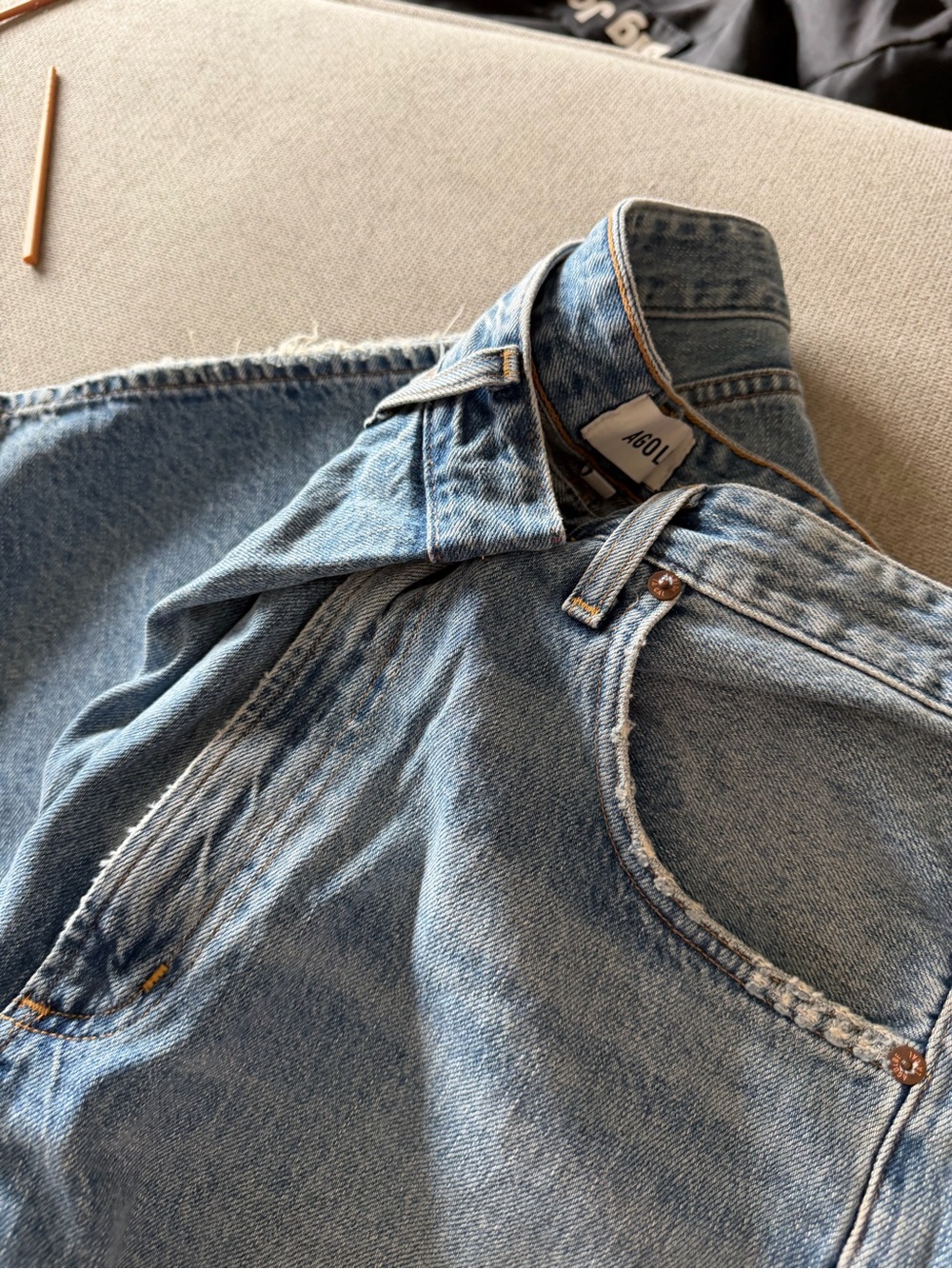 Agolde Vana Jeans in Mantra| Revolve - Picture 8 of 9
